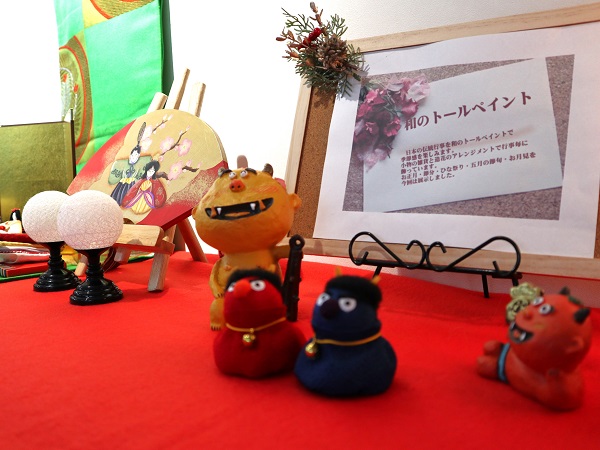 市民展示室_季節を楽しむトールペイントとフラワーアレンジメント写真１１