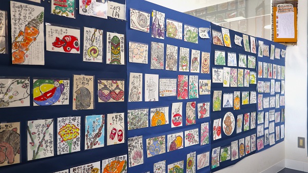 市民展示室「365日のにとう順子絵手紙展」写真 ３