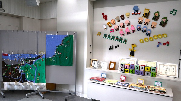 布の絵本にじ展示写真2