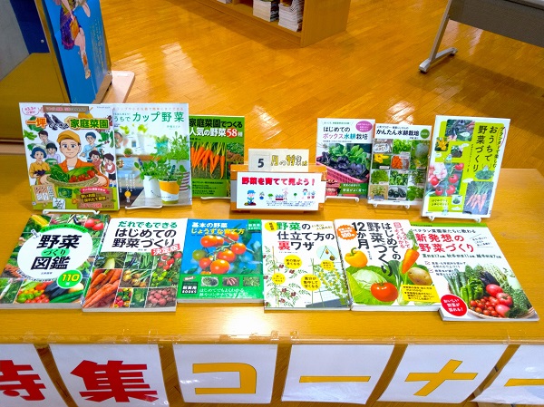 浜益分館５月特集写真