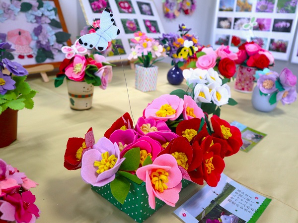 貼り絵part2とたくさんの花写真2