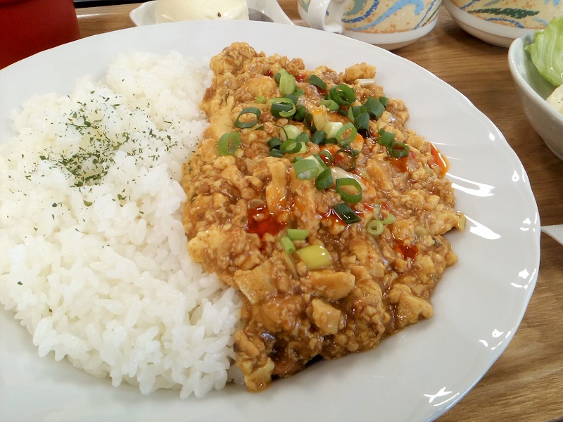 麻婆豆腐カレー